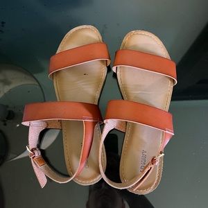 Old Navy Brown Strappy Sandals